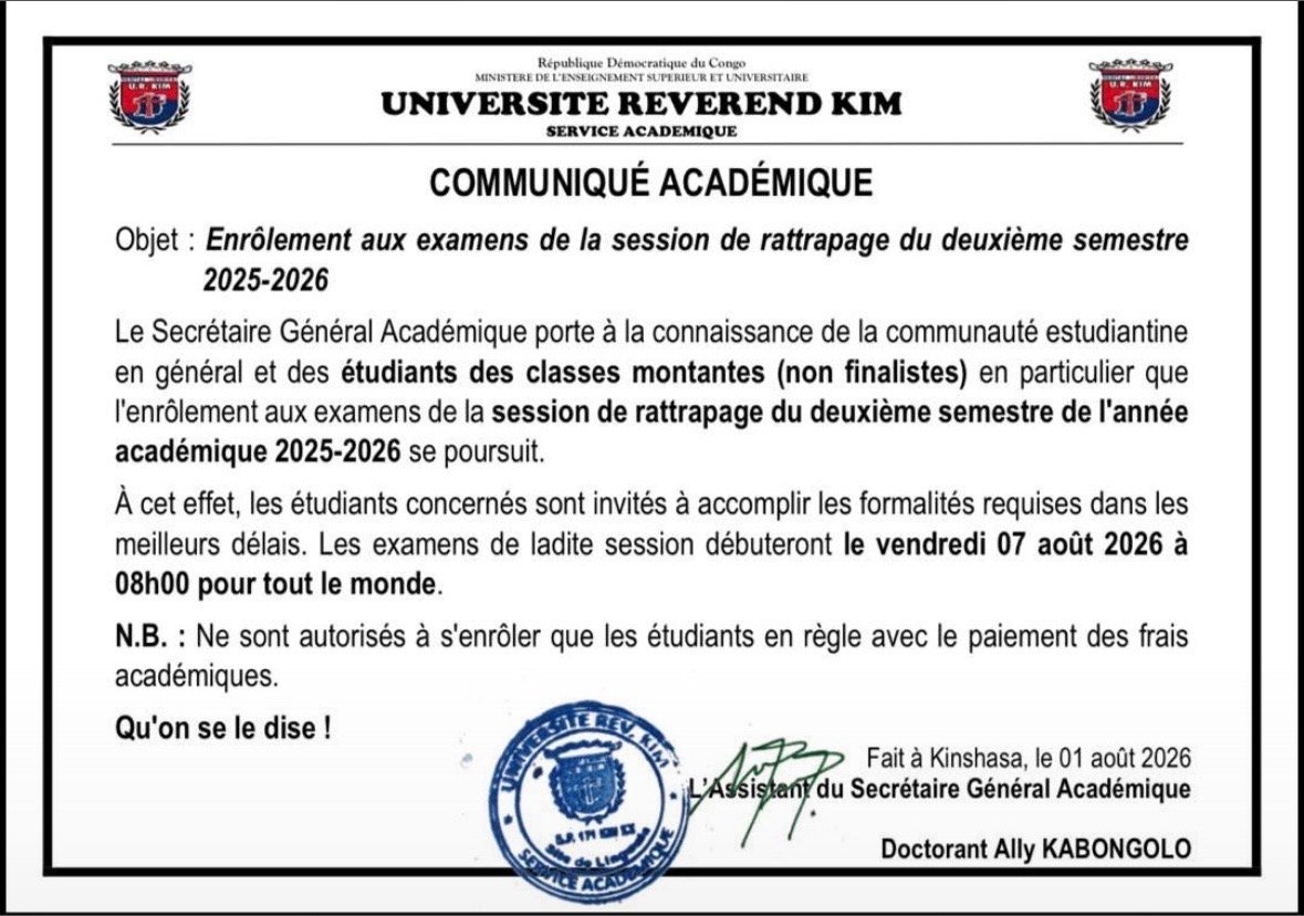 Second-Semester Make-Up Examinations: Dates, Requirements, and Everything You Need to Know Before August 7